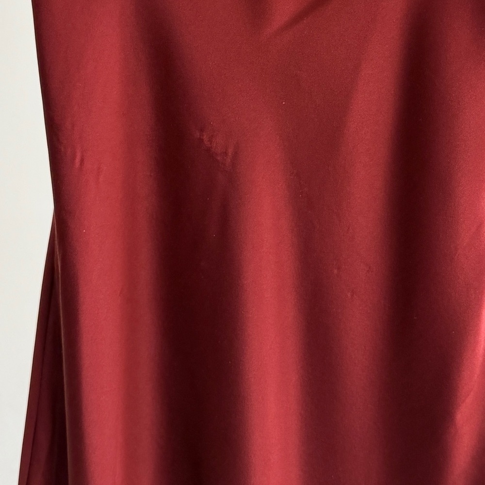 Reformation Silk Neva Dress in Romance, *light flaws* - Picture 6 of 11